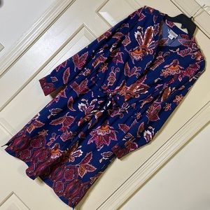 Liz Claiborne Dress Navy and Pink Dress